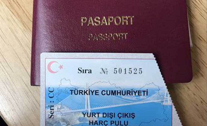 Yurt dışına çıkış harç ücreti belli oldu