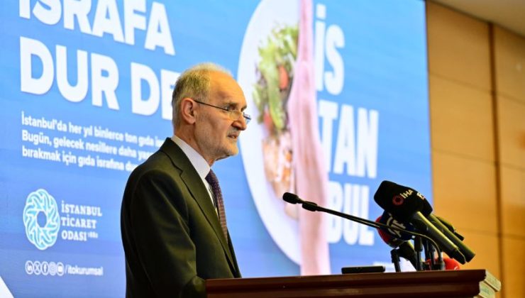 “GIDADA İSRAFA DUR DE”