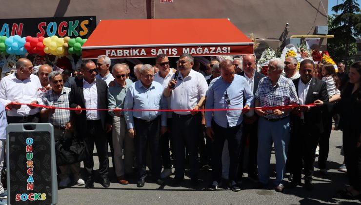 ONURCAN ÇORAP SANAYİ’DEN İKİTELLİ OSB’DE GÖRKEMLİ AÇILIŞ