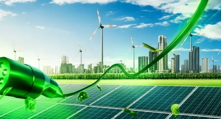 Merkezde elektrik var