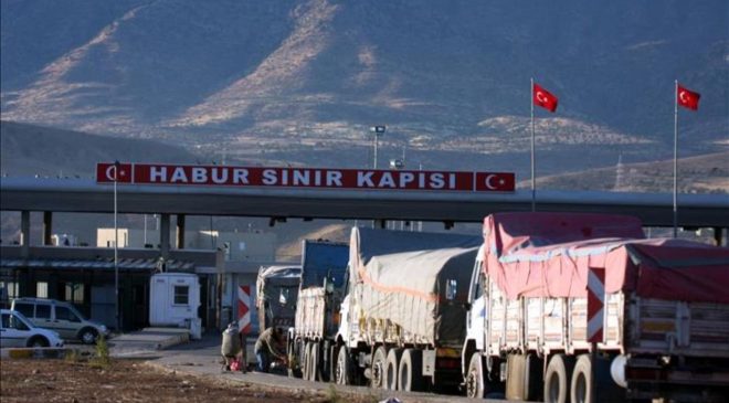 BİR GÜNDE 2 BİN 454 TIR ÇIKIŞ YAPTI