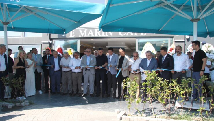 E MARİN CAFE HİZMETE GİRDİ